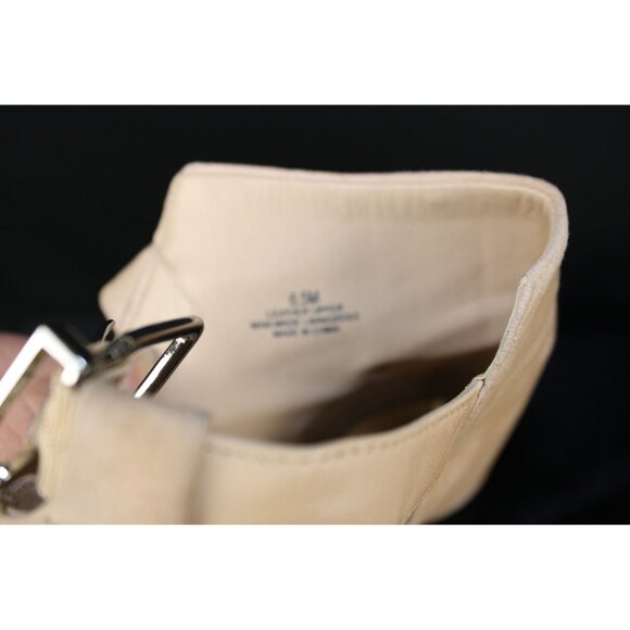 Gianni Bini Wedge Women's Cream/Beige Size 6.5M Sandals - Picture 8 of 9